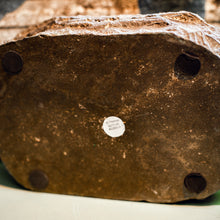 Load image into Gallery viewer, Gray Travertine Rough Organic Shaped Edged Bowl
