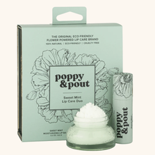Load image into Gallery viewer, Poppy &amp; Pout Lip Care Gift Set, Sweet Mint
