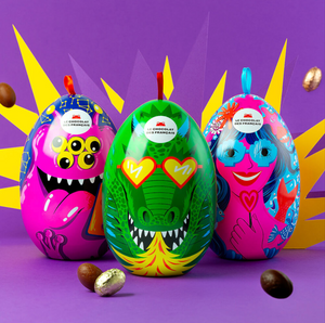 Le Chocolat Des Francais Metal Easter Egg