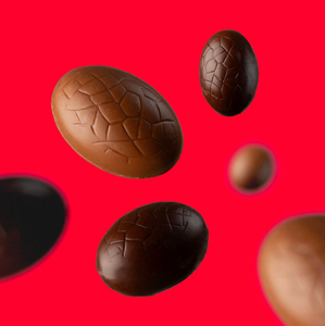 Le Chocolat Des Francais Metal Easter Egg
