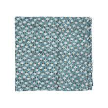 Load image into Gallery viewer, Tulsi Teal Kantha Napkins, Set of 4
