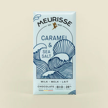 Load image into Gallery viewer, Meurisse Milk chocolate with Caramel &amp; Sea Salt
