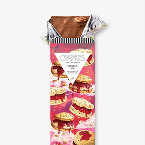 Scones & Jam Milk Chocolate Bar