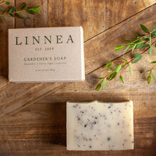 Load image into Gallery viewer, Linnea&#39;s Lights Gardener&#39;s Seeded Soap
