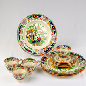 Mason's Ironstone Tea Set, Service for 4