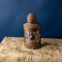 Load image into Gallery viewer, Triplex Brass Electric Lantern
