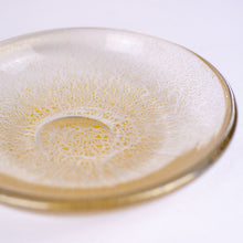 Load image into Gallery viewer, Vintage Murano Gold Fleck Glass Bowl
