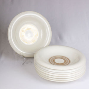 Jean Luce Gold Waves Circle B&B, Salad & Dinner Plates