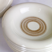 Load image into Gallery viewer, Jean Luce Gold Waves Circle B&amp;B, Salad &amp; Dinner Plates
