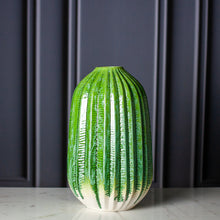 Load image into Gallery viewer, Leolani Salt Green Ceramic Vase, large
