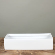 Load image into Gallery viewer, Balcony trough- Matte white

