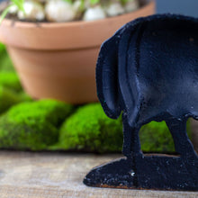 Load image into Gallery viewer, Vintage Cast Iron Sheep Doorstop
