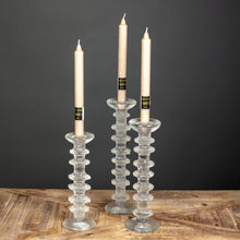 Load image into Gallery viewer, Iitalla Finland, Tall Set Of 3 Candlesticks
