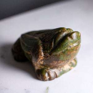 Vintage Jade Frog