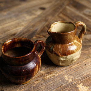 Vintage French Cream and Sugar Set