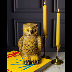Hand-Painted Vintage Owl