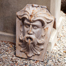 Load image into Gallery viewer, Vintage Bearded Man Iron Fountain Head
