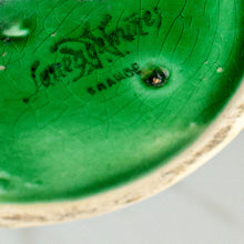 Load image into Gallery viewer, Vintage Sarreguemines Green Pitcher
