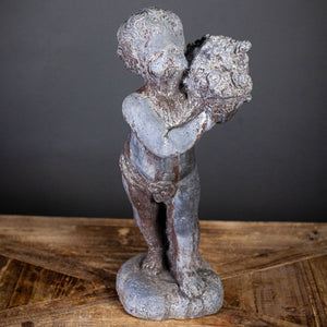 Lead Garden Cherub