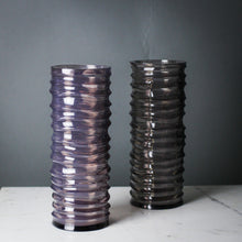 Load image into Gallery viewer, Holland Resin Vase in Smoke
